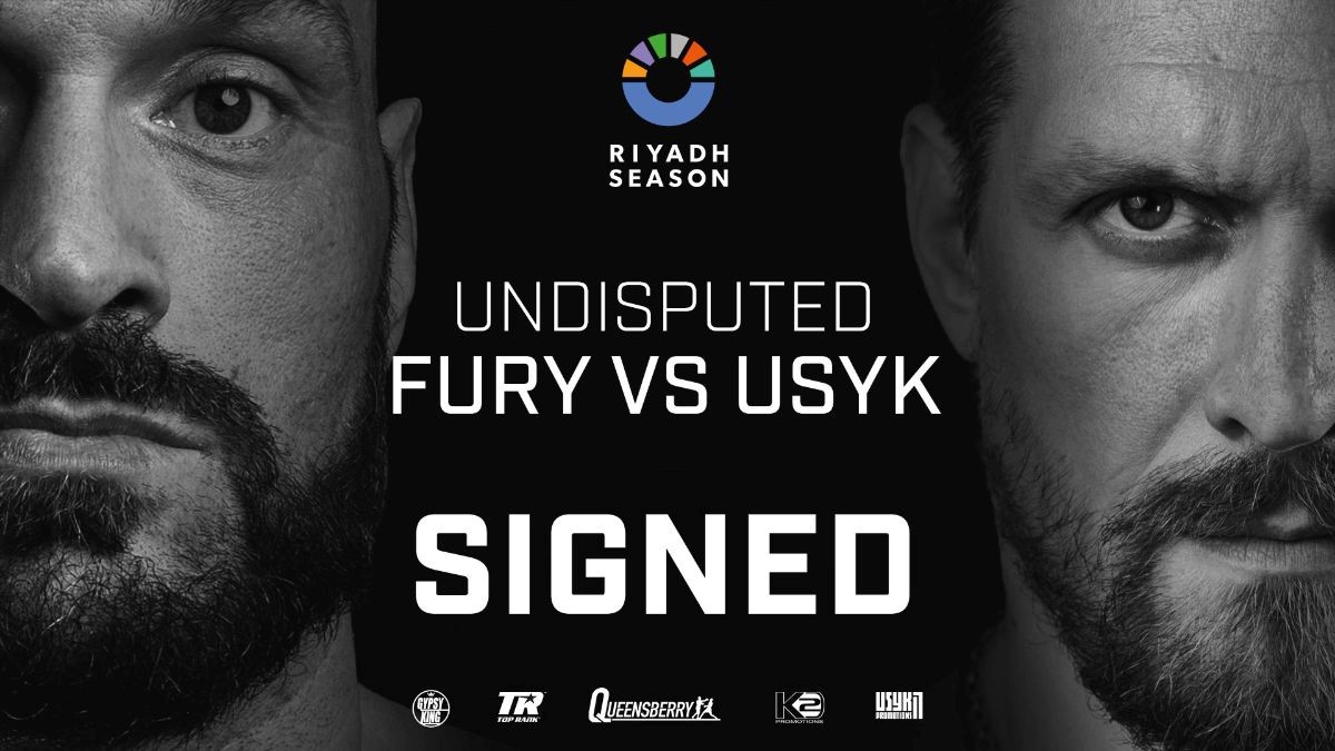 Report: Usyk vs. Fury II slated for Dec. 21st
